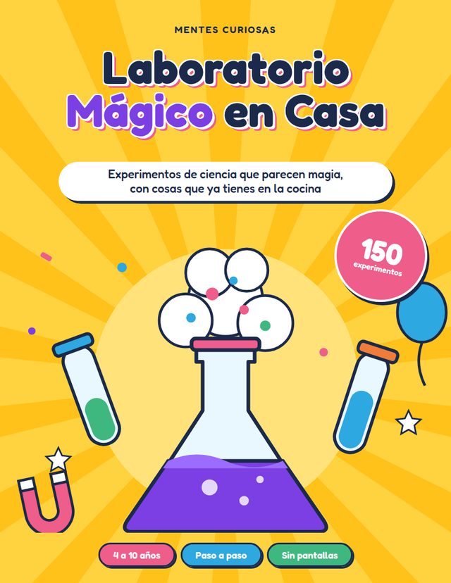 Libro Laboratorio Mágico en Casa
